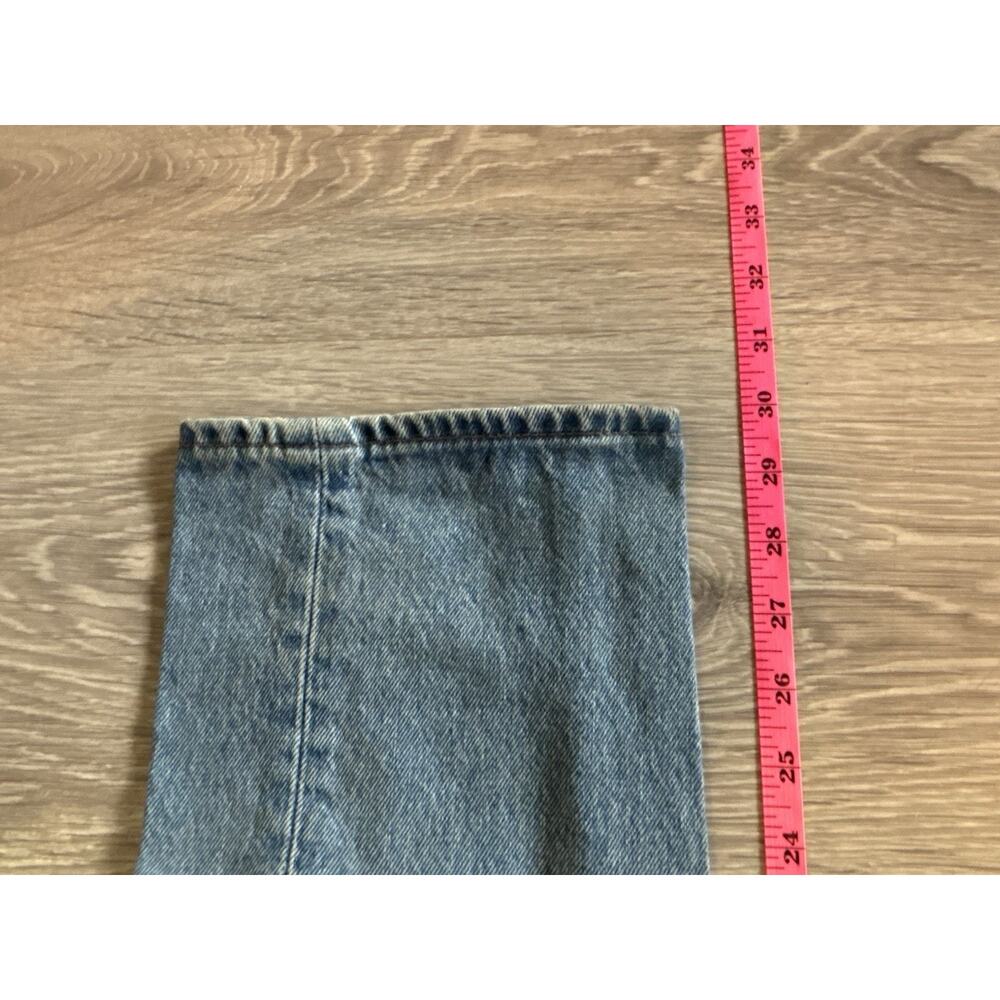 Vintage Levi's 501 light wash jeans W31 L30 - Picture 9 of 10
